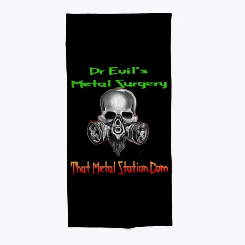 Dr Evil Beach Towel