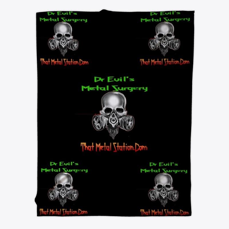 Dr Evil Fleece Blanket