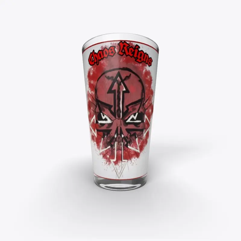 Chaos Reigns Pint, Tumbler & more